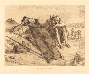 Araber von Oran von Eugène Delacroix