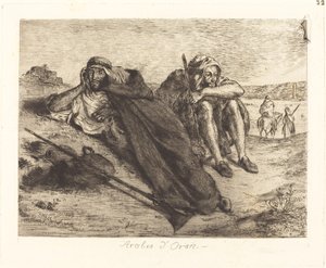 Araber von Oran von Eugène Delacroix