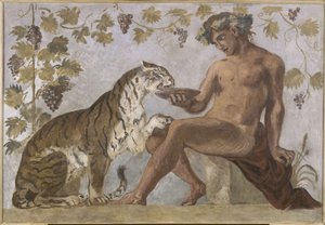 Bacchus mit einem Tiger, 1834