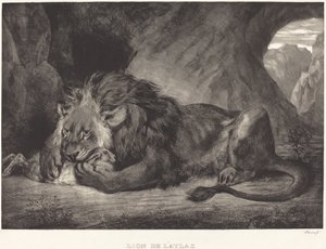 Löwe des Atlasgebirges, 1829