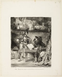 Mephistopheles erscheint Faust