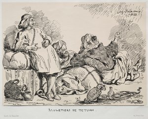 Maultiertreiber von Tétouan