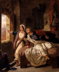 Rebecca und der verwundete Ivanhoe, 1823