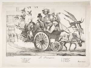 Der Zensurvorstand zieht aus, 1822