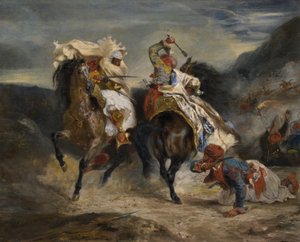 Der Kampf des Giaour und Hassan