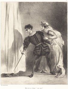 Der Mord an Polonius (Akt III, Szene IV)