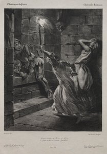 Die Schwester von Duguesclin von Eugène Delacroix