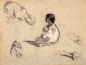 Studien arabischer Kinder von Eugène Fromentin