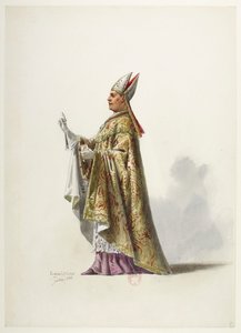 Btv1b84558104 08 - Saint-Saëns - Henry VIII - Kostümentwürfe - Lacoste - 8. Kostüm von Eugene Lacoste