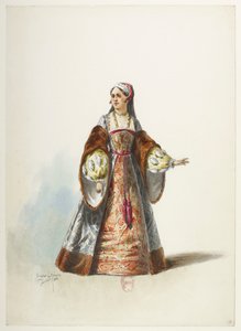 Btv1b84558104 17 - Saint-Saëns - Henry VIII - Kostümentwürfe - Lacoste - 17. Kostüm von Eugene Lacoste