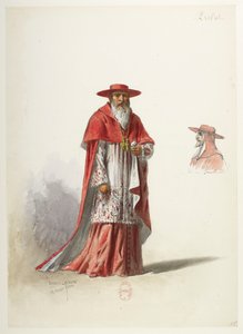 Henry VIII - Kostümentwürfe - Lacoste - 27. Prälat von Eugene Lacoste