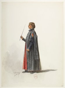 Henry VIII - Kostümentwürfe - Lacoste - 28. Kostüm von Eugene Lacoste