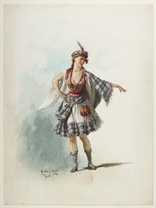 Henry VIII - Kostümentwürfe - Lacoste - 43. Kostüm von Eugene Lacoste