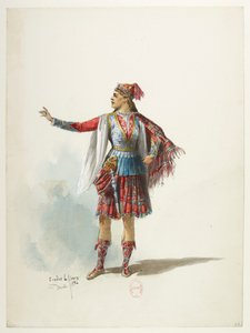 Henry VIII - Kostümentwürfe - Lacoste - 44. Kostüm von Eugene Lacoste