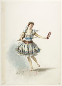 Henry VIII - Kostümentwürfe - Lacoste - 53. Kostüm von Eugene Lacoste
