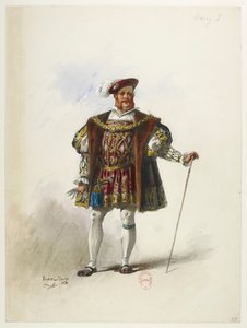 Henry VIII - Kostümentwürfe - Lacoste - 59. Henry VIII von Eugene Lacoste