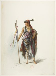 Henry VIII - Kostümentwürfe - Lacoste - 73. Kostüm von Eugene Lacoste