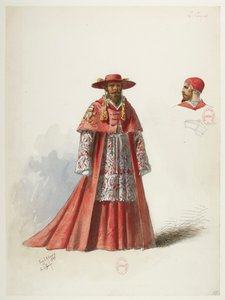 Henry VIII - Kostümentwürfe - Lacoste - 78. Der Legat von Eugene Lacoste