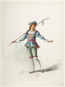 Henry VIII - Kostümentwürfe - Lacoste - 79. Kostüm von Eugene Lacoste