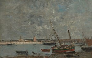 Camaret: Der Hafen von Eugene Louis Boudin