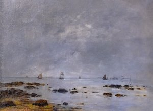 Marine - die Ruhe von Eugene Louis Boudin