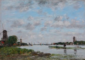 Die Maas bei Dordrecht