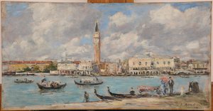 Venedig. San Giorgio von Eugene Louis Boudin