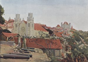 Katholische Kathedrale und Palast der Königin