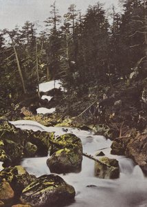 Cauterets, oberer Wasserfall der Pont d