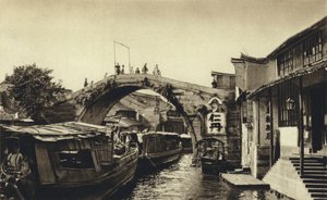 China, Kanalbrücke in Kiahing von European Photographer