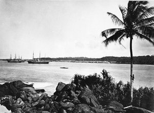 Hafen von Colombo, ca. 1860-80