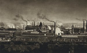Deutschland, Krupp-Stahlwerke von European Photographer