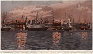Le "Norddeutscher Lloyd" (s/w Foto)