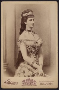 Porträt, Kaiserin Elisabeth von Österreich, bekannt als Sisi von European Photographer