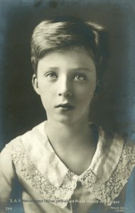 Der Herzog von Brabant, Prinz Leopold von Belgien von European Photographer