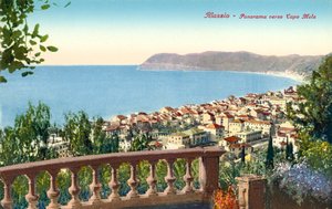Ansicht von Alassio (Foto)