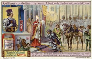 Alberico da Barbiano, Graf von Cunio