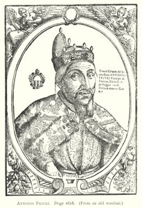 Antonio Priuli, Doge 1618 (Gravur) von European School