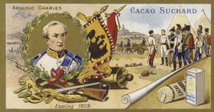 Erzherzog Karl von Österreich und die Schlacht von Aspern-Essling, Österreich, 1809