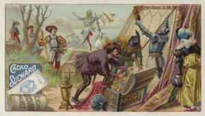 Schlacht bei Grandson, Schweiz, 3. März 1476 von European School