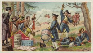 Schlacht bei Grauholz, Schweiz, 6. März 1798 von European School