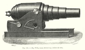 Big-Will, Armstrong-Kanone, Kaliber 600 (Stich) von European School