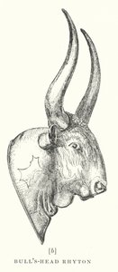 Stierkopf-Rhyton von European School