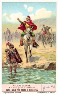 Caesar überquert den Rubikon, 49 v. Chr. von European School