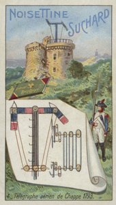 Chappes Telegraph, 1793 von European School
