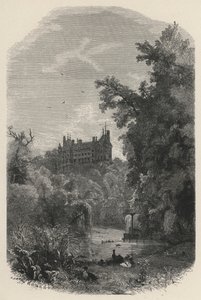 Schloss Mouchy (Gravur) von European School