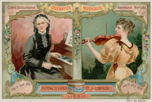 Clara Schumann und Wilma Neruda