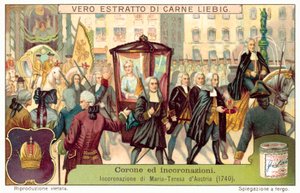Krönung von Kaiserin Maria Theresia von Österreich von European School