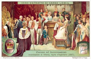 Krönung von Königin Victoria von European School