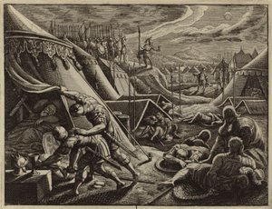 David nimmt Sauls Speer und Wasserkrug
